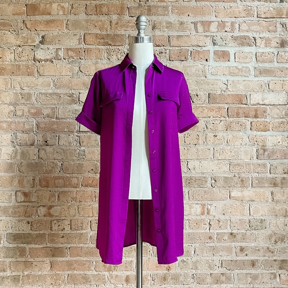 NWT Tunic Top in Sparkling Grape - Picture 3 of 13